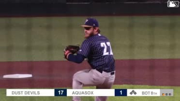 Jonny Farmelo homers (2) on a fly ball to right field.