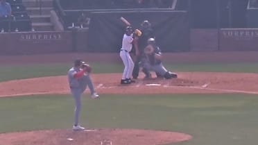 Tekoah Roby fans six in the Arizona Fall League