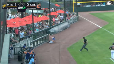 Brayden Taylor's great sliding catch
