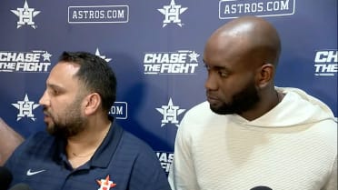 Astros speak on loss in Game 1 of Wild Card Series