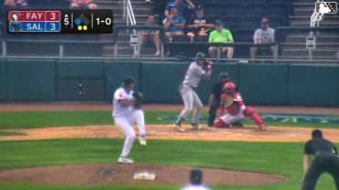 Kevin Alvarez singles on a ground ball to right fielder Skylar King. Waner Luciano scores.