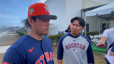 Tatsuya Imai on facing live hitters for first time