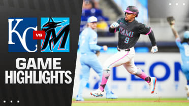 Royals vs. Marlins Highlights