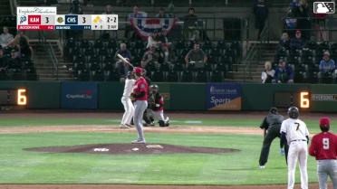 Dean Moss singles on a ground ball to center fielder Marcelo Alcala. Taitn Gray scores. Daniel Pierce scores.