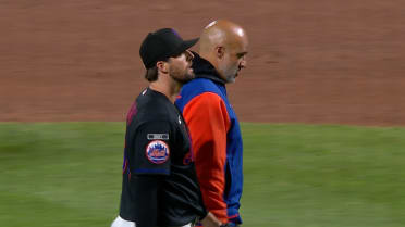 Clay Holmes leaves game with left hamstring tightness