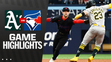 A's vs. Blue Jays Highlights