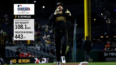 Bryan Reynolds crushes 443-ft. home run vs. Reds