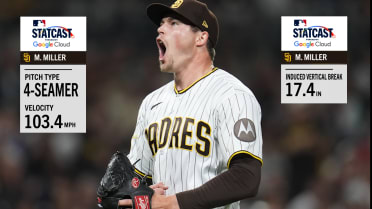 Mason Miller strikes out the side with 103.4 mph heat