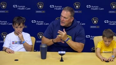 Pat Murphy discusses the Brewers' 5-1 loss