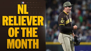 Mason Miller is named the NL Reliever of the Month