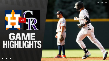 Astros vs. Rockies Highlights