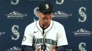 Scott Servais discusses the Mariners' 2-1 win