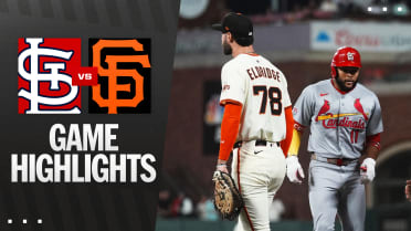 Cardinals vs. Giants Highlights