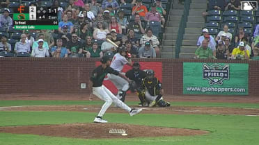 Ty Head homers (1) on a fly ball to right field.