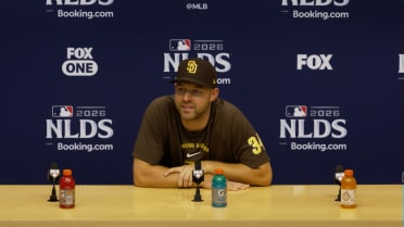 Michael King discusses starting Game 2 of the NLDS
