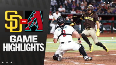 Padres vs. D-backs Highlights 
