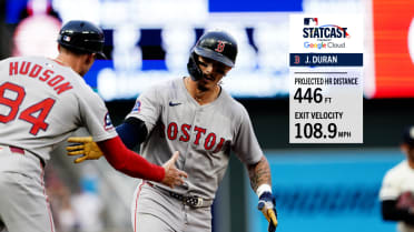 Jarren Duran's 446-foot, 108.9 mph home run