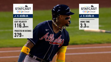 Acuña Jr.'s 116.3 mph homer