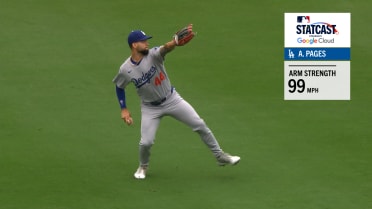 Andy Pages dispara al home a 99 mph 