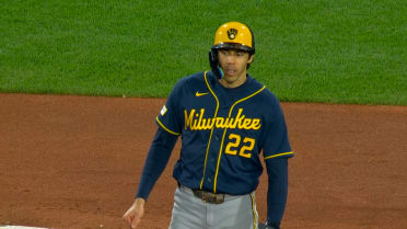 Christian Yelich's RBI single