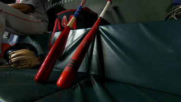 Red Sox show off their crayon bats