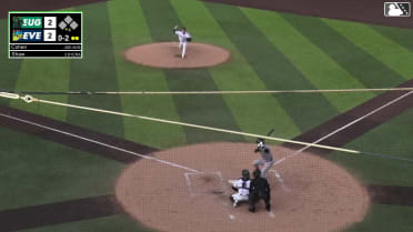 Trevor Cohen homers (2) on a fly ball to right center field.