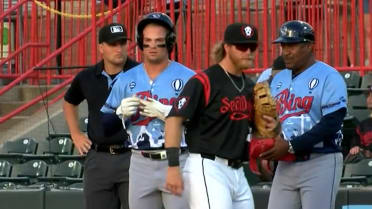Nick Lucky's four-hit day