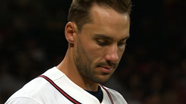 Justin Sterner leaves runners on first and second