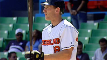 Dirk Van't RBI Double for Netherlands 2006 WBC