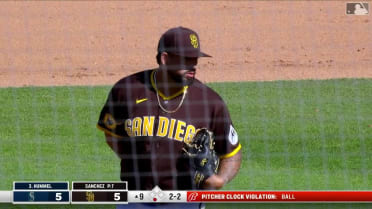 Sanchez's pitch timer violation  