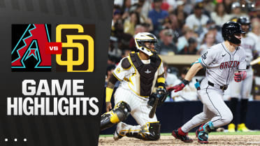 D-backs vs. Padres Highlights