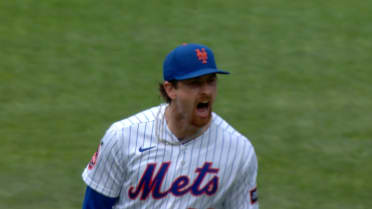 Nolan McLean celebrates after ending outing with K