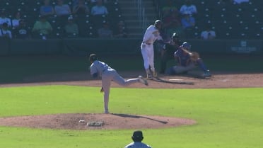 Andy Perez reaches base five times, drives in five