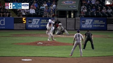 Josiah Hartshorn's two-run homer (12)