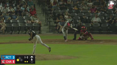 Jacob Cozart doubles (2) on a sharp line drive to right fielder Yerlin Confidan. Arjun Nimmala scores.