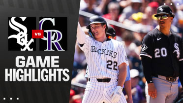 White Sox vs. Rockies Highlights 