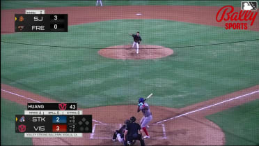 Edgar Montero homers (12) on a fly ball to right field.