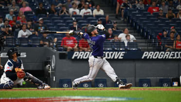 Hunter Goodman's RBI double