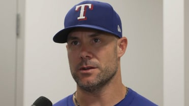 Skip Schumaker discusses Rangers' 5-3 win