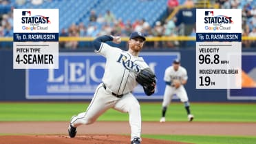 Drew Rasmussen tosses 96.8 mph fastball