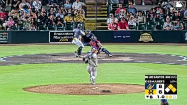 Johan De Los Santos homers (1) on a line drive to right center field. Antonio Pimentel scores. Dylan Palmer scores.