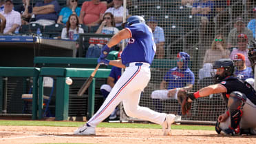 Wyatt Langford's two-run home run