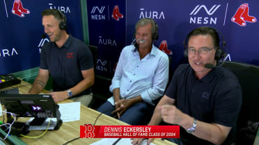 Dennis Eckersley joins the Red Sox's broadcast