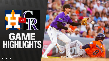 Astros vs. Rockies Highlights