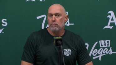 Mark Kotsay speaks on Gage Jump's debut, A's 4-1 loss