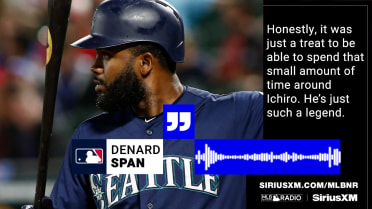 Denard Span praises work ethic of Ichiro