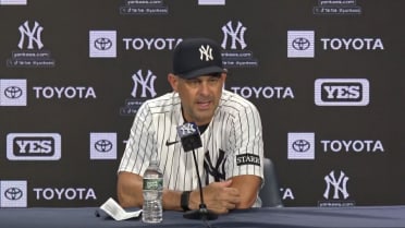 Aaron Boone on the offensive struggles, bullpen