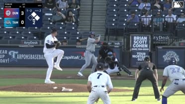 Mac Heuer's strong sweeper for the strikeout