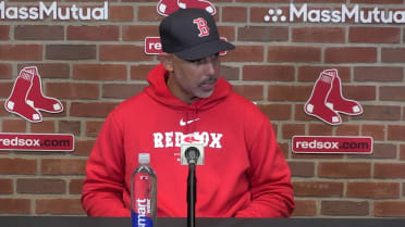 Alex Cora discusses the Red Sox 9-4 loss, more