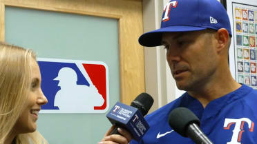 Skip Schumaker discusses the Rangers' 5-2 win